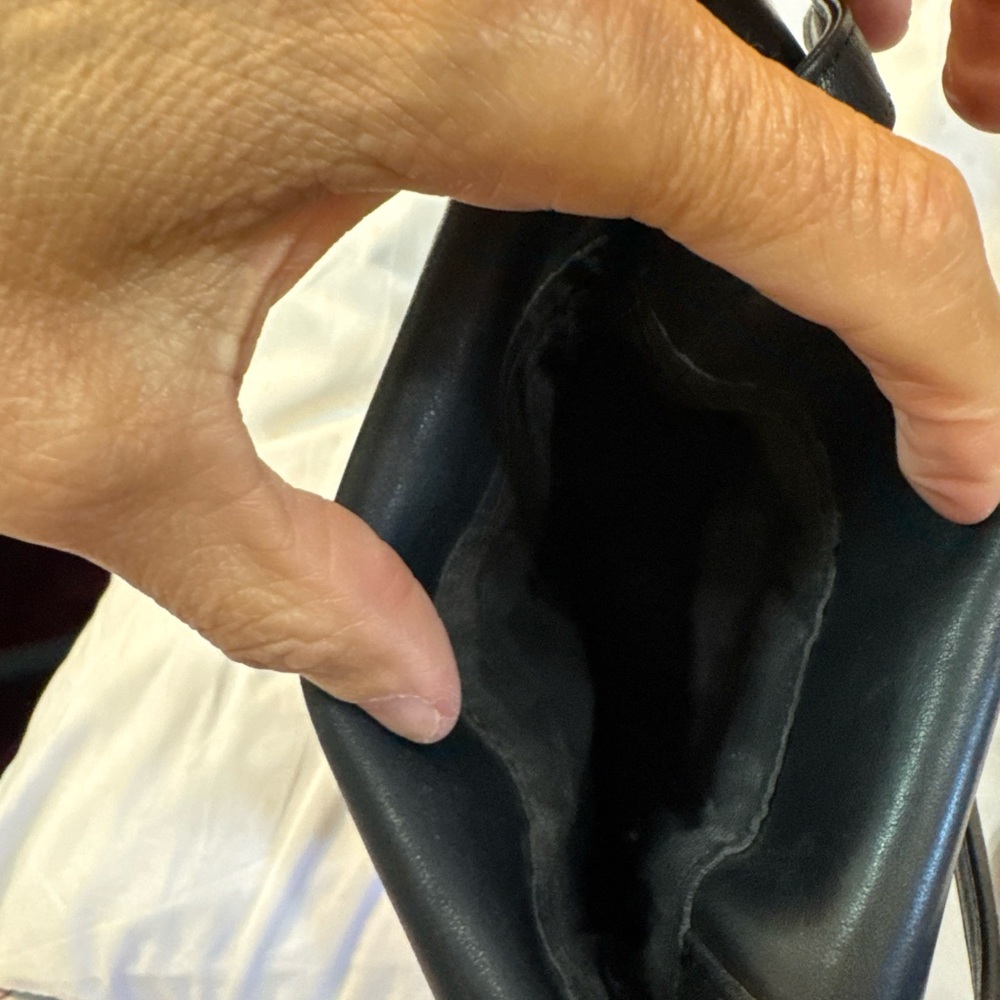 Nine West Navy Leather Bag - Picture 7 of 10